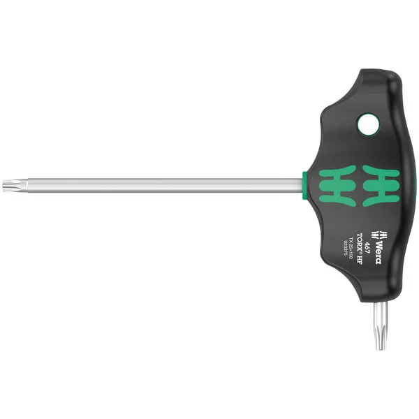 Wera 05023368001 467 Torx® HF T-Handle Screwdriver - HF TX 7 x 100mm
