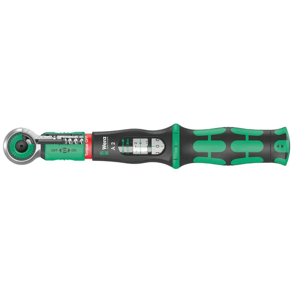Torque wrench 1/4' 2-12 Nm Wera Safe-Torque a 2