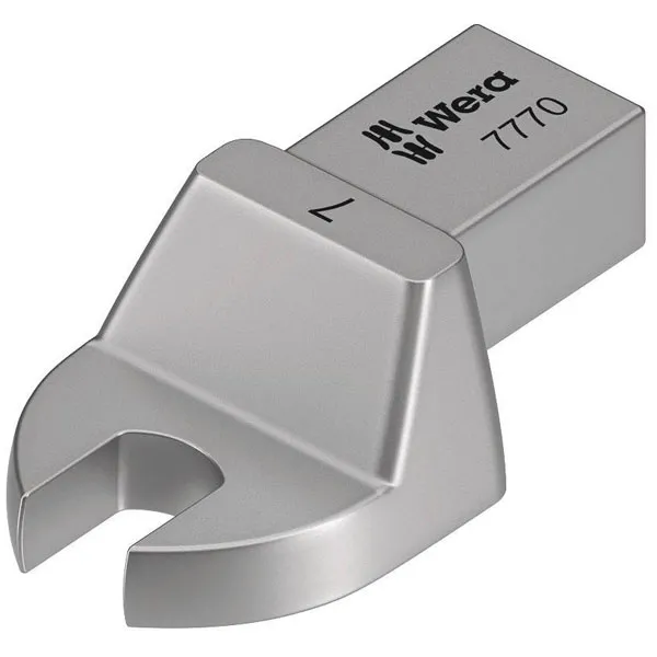 Wera 05078601001 7770 Open End Insert 9x12mm 9x12 x 8 x 39mm