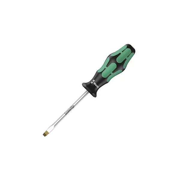 Wera 05110010001 334 Kraftform Plus LaserTip Screwdriver Slotted 1...