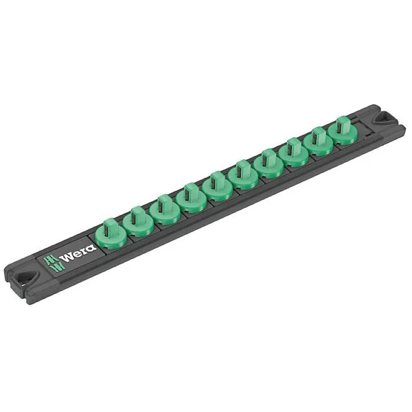 Wera 05136421001 9601 Magnetic Socket Rail 3/8" empty 30 x 340mm