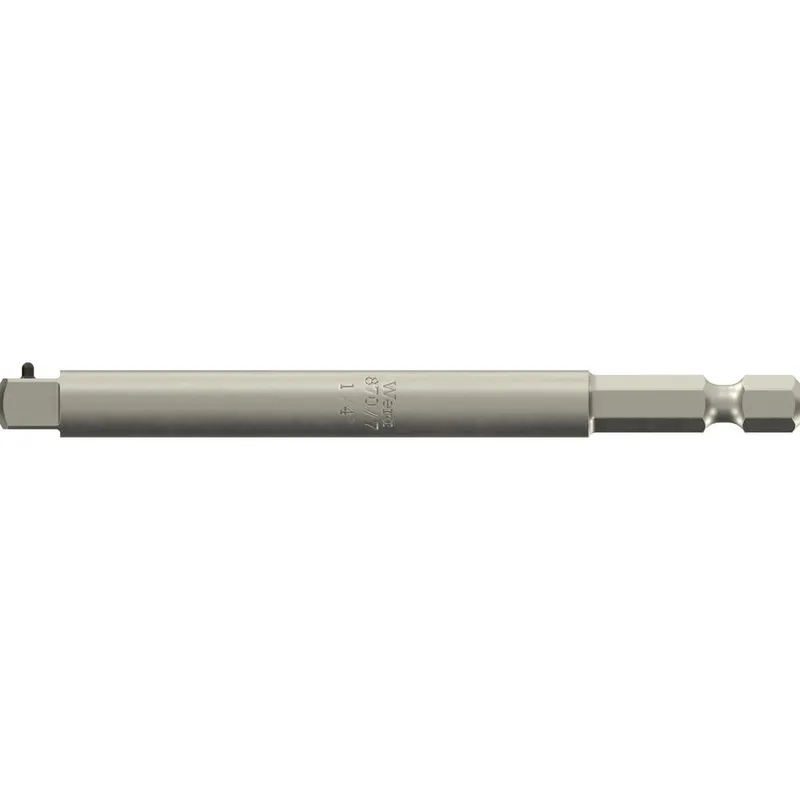 Wera 1/4" Hex Shank Socket Adaptor 100mm 1/4"