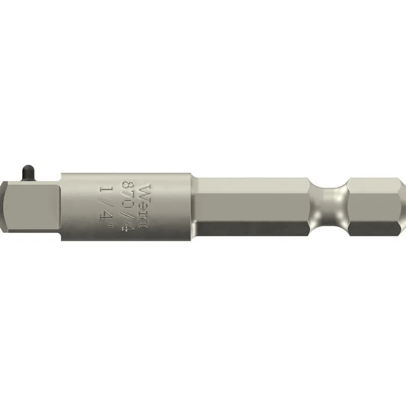 Wera 1/4" Hex Shank Socket Adaptor 50mm 1/4"