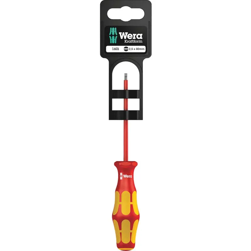 Wera 05100000001 Kraftform Plus 160i Vde Insulated S/Driver Slotte...