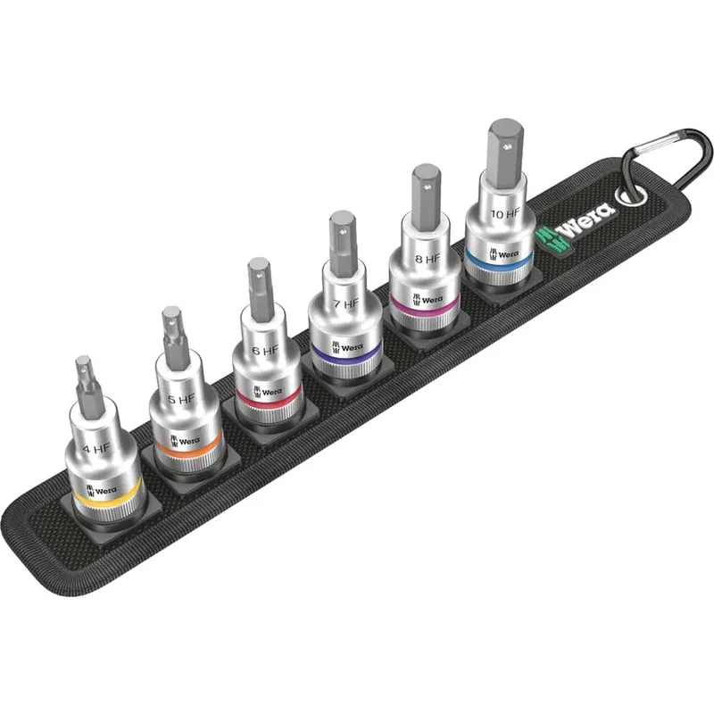 Wera 05003996001 Belt C 2 Zyklop In-Hex-Plus Bit Socket Set With H...