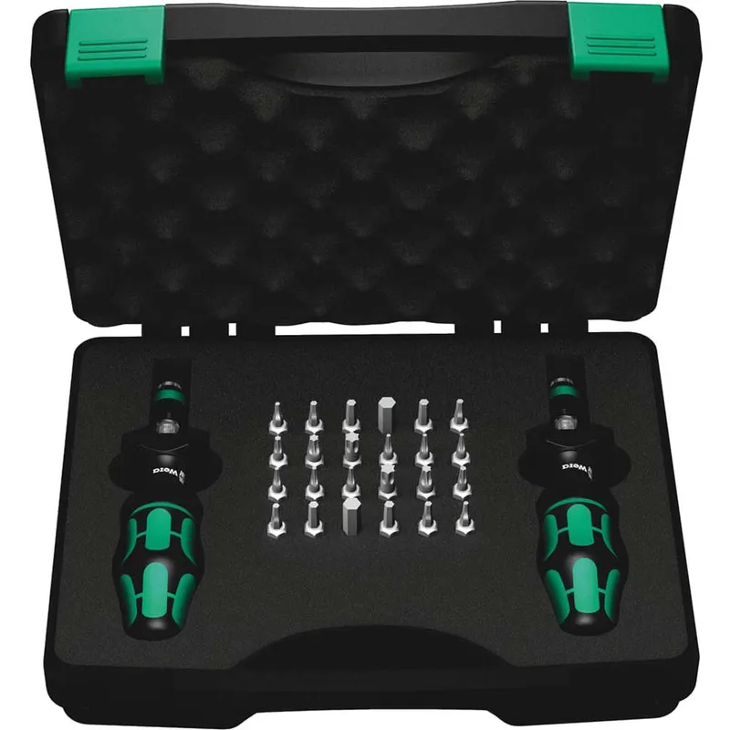Wera 7440/41 Torque Screwdriver and Bit Set 0.3Nm - 3Nm