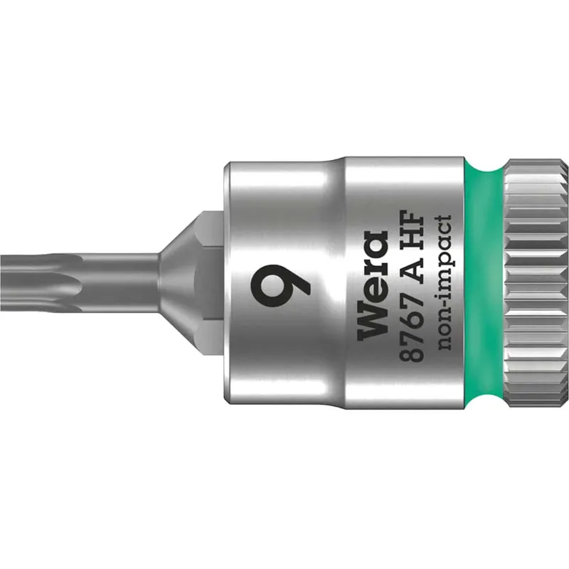 Wera 05003361001 8767 A HF Torx® Zyklop Bit Socket - Hold Func 1/4...