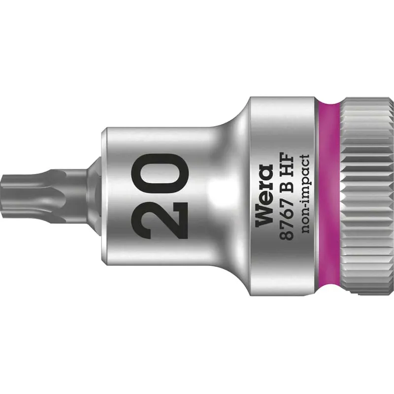 Wera 05003061001 8767 B HF Torx® Zyklop 3/8" Bit-Socket TX 20 x 35mm
