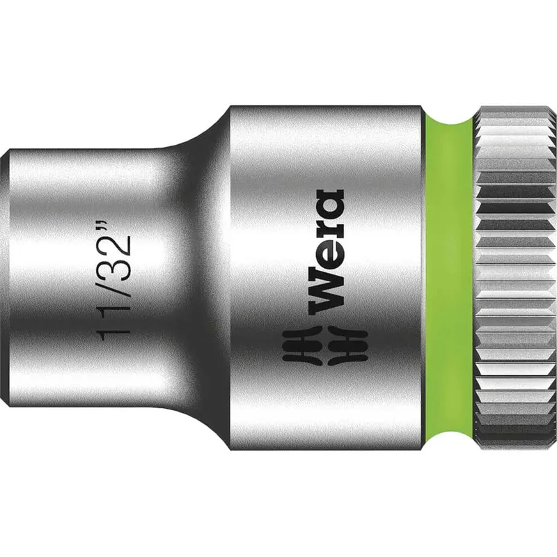 Wera 05003571001 Hmb Zyklop Ratchet 3/8in Socket 11/32in
