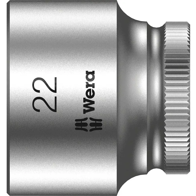 Wera 05003567001 Hmb Zyklop Ratchet 3/8in Socket 22mm