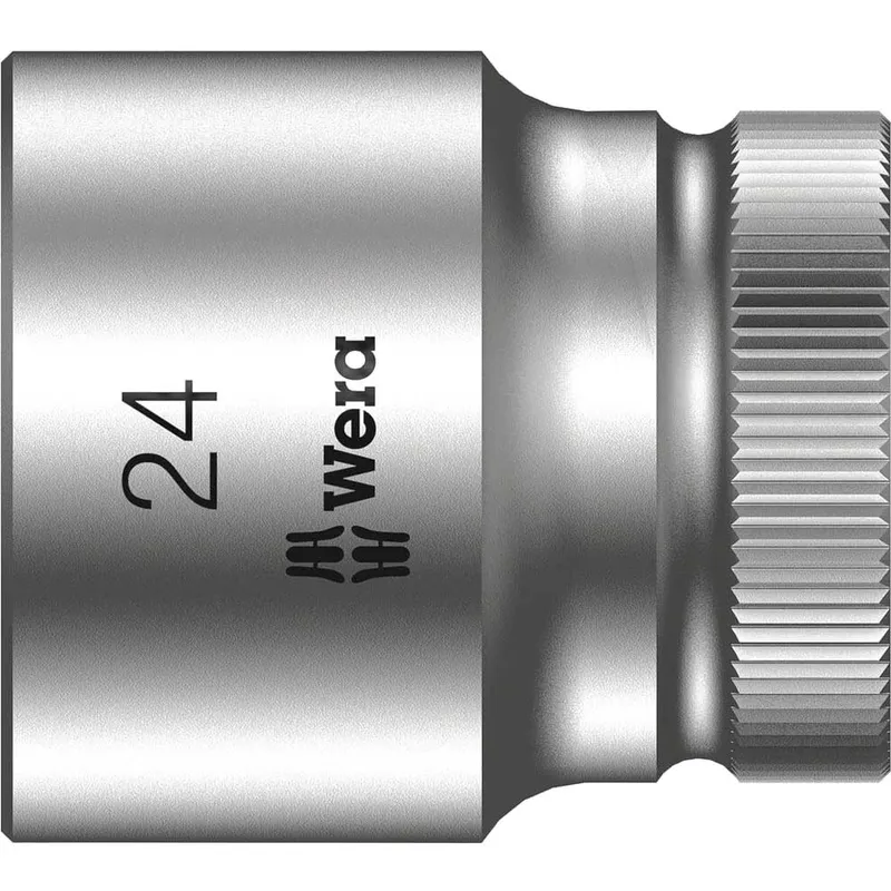 Wera 05003614001 8790 Hmc Zyklop Socket 1/2" Drive 24mm