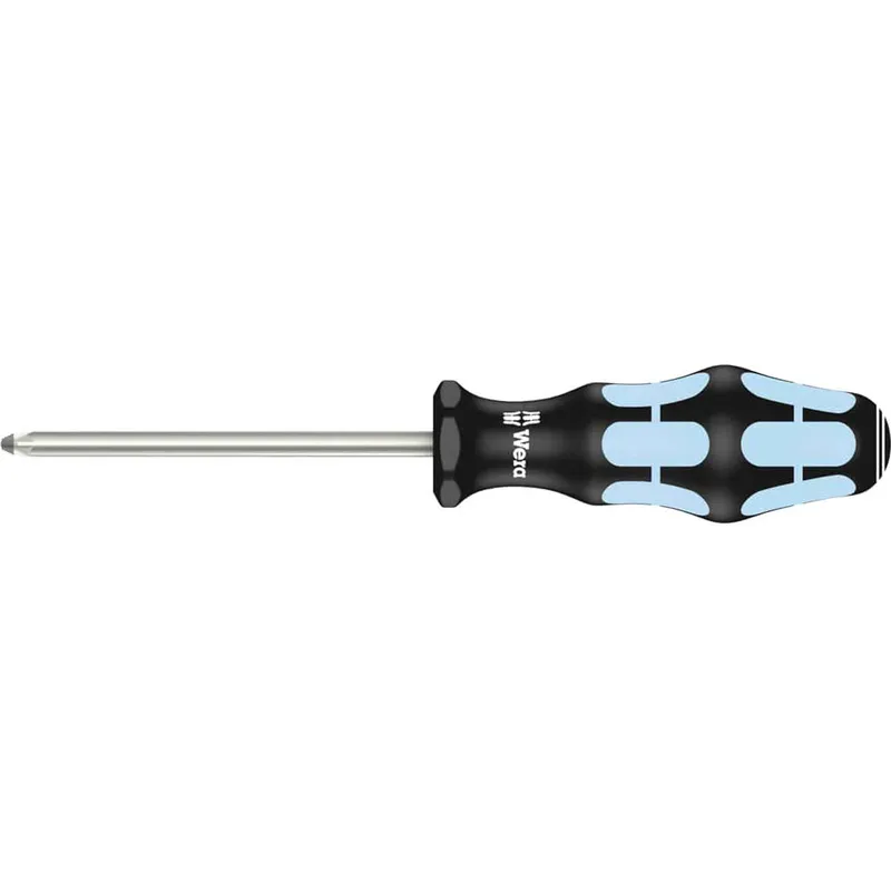 Wera Kraftform Stainless Steel Pozi Screwdriver PZ2 100mm