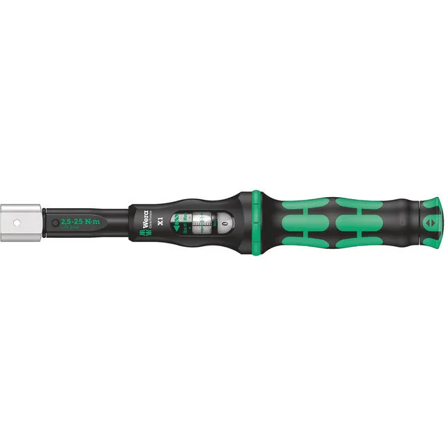 Wera X 1 Click-Torque X Torque Wrench (2.5 - 25Nm)