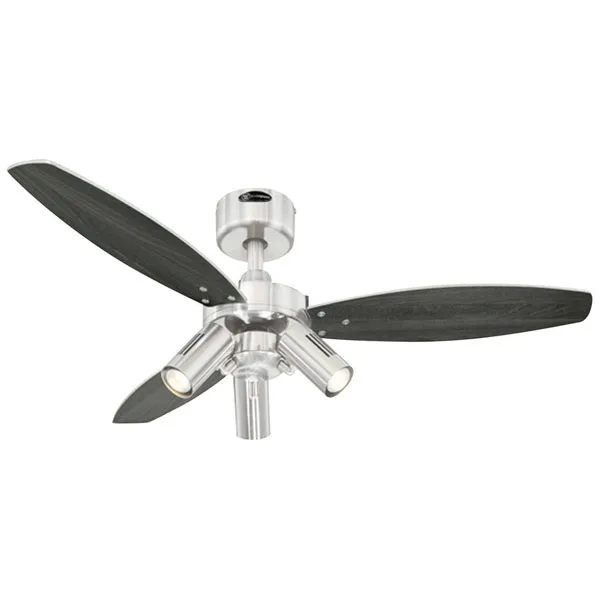 Westinghouse 78337-40 Industrial Ceiling Fan 52W 122cm White for 2...
