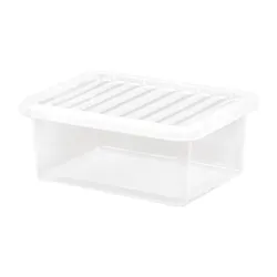 Wham Crystal Storage Box and Lid 17Ltr