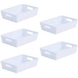 Wham White Rectangular Studio Basket 4.01 2 Litre - Pack (12)