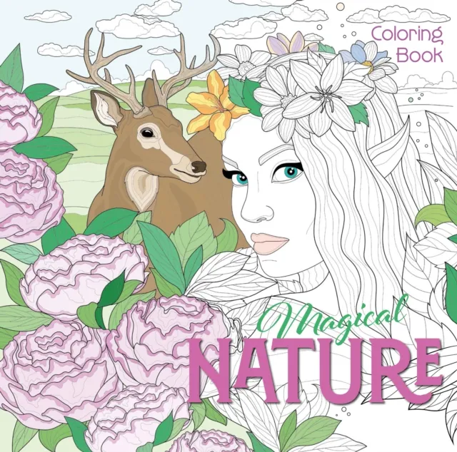 White Star Magical Nature Colouring Book