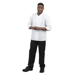Whites Chefs Clothing Whites Unisex Atlanta Chef Jacket White Teflon M
