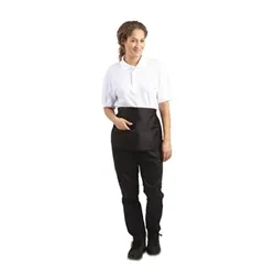 Whites Chefs Clothing Whites Unisex Money Pocket Black