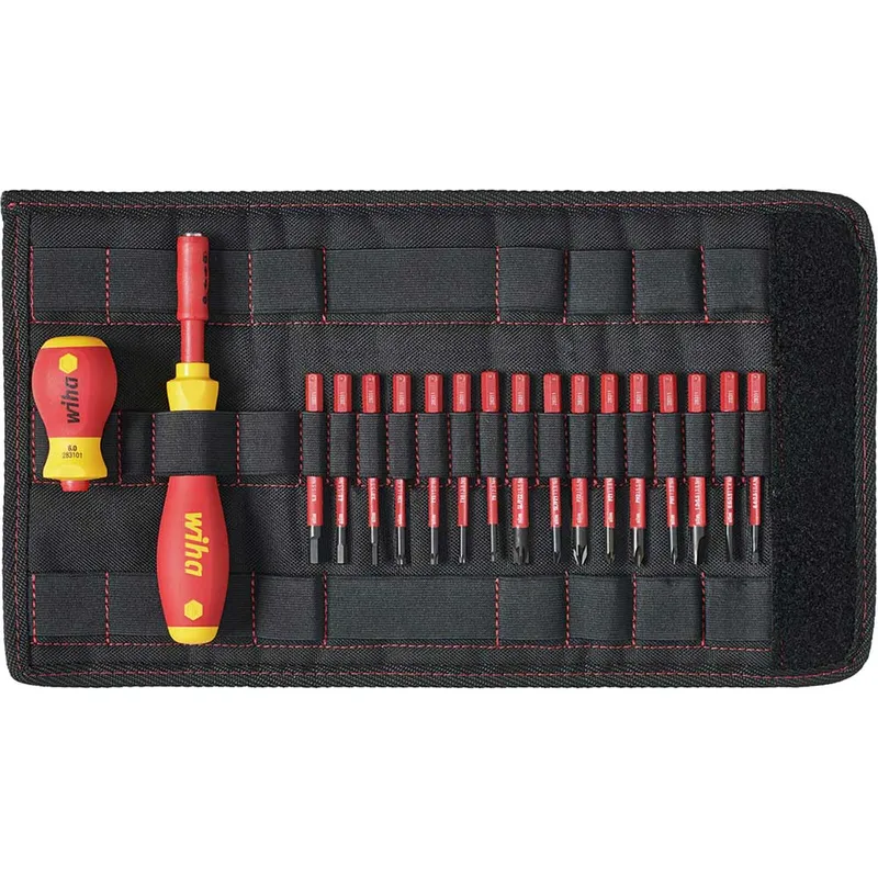 Wiha 19 Piece Vde Softfinish Slimvario Screwdriver Set