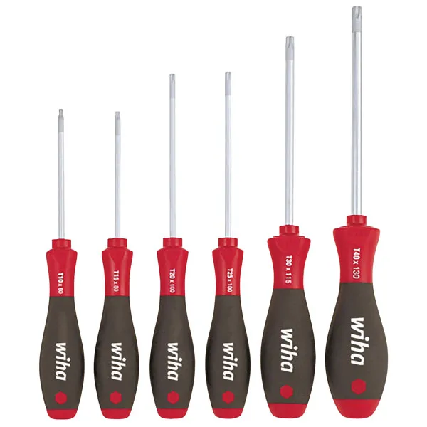 Wiha 362K6SO 07155 SoftFinish® Torx® Screwdriver Set - 6pc