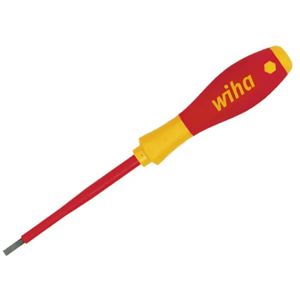 Wiha 39561 SoftFinish® electric slimFix Screwdriver Slotted 4.5 x ...