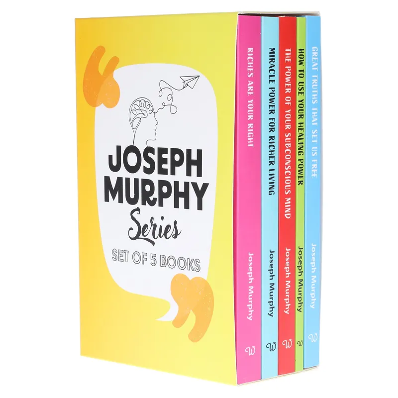 Joseph Murphy Series 5 Books Collection Box Set - Fiction - Paperback Wilco Books