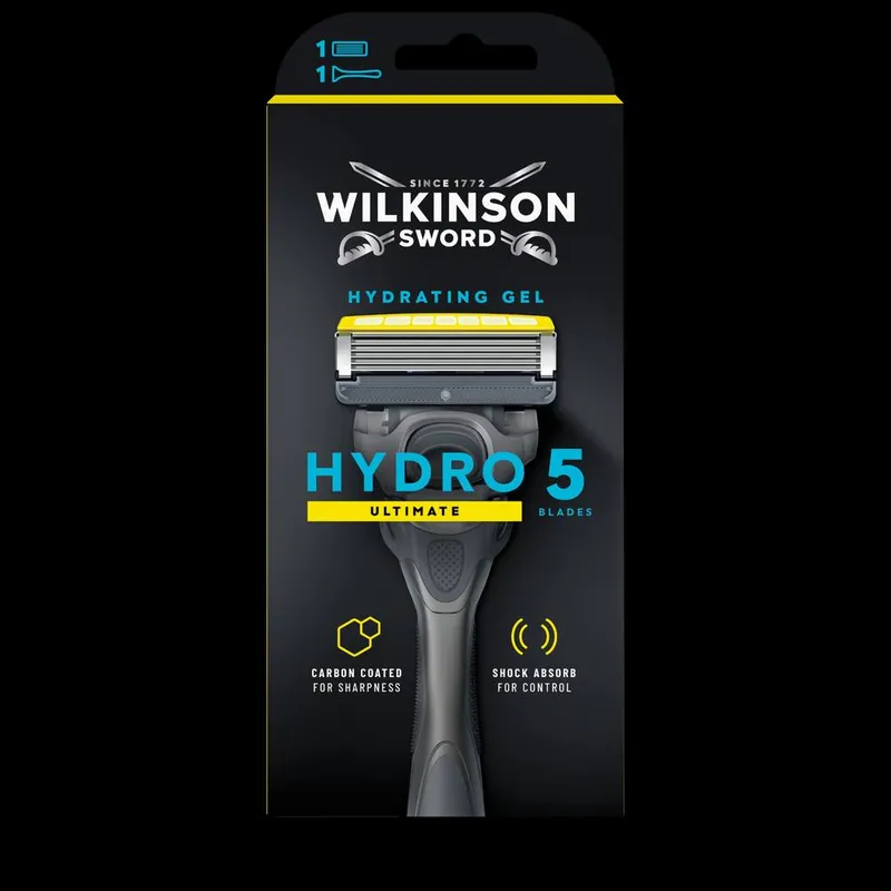 Wilkinson Sword Hydro 5 Skin Protection Advanced Men's Razor in Black Black