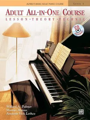 Willard A Palmer Alfred's Basic Adult All In One Course 1