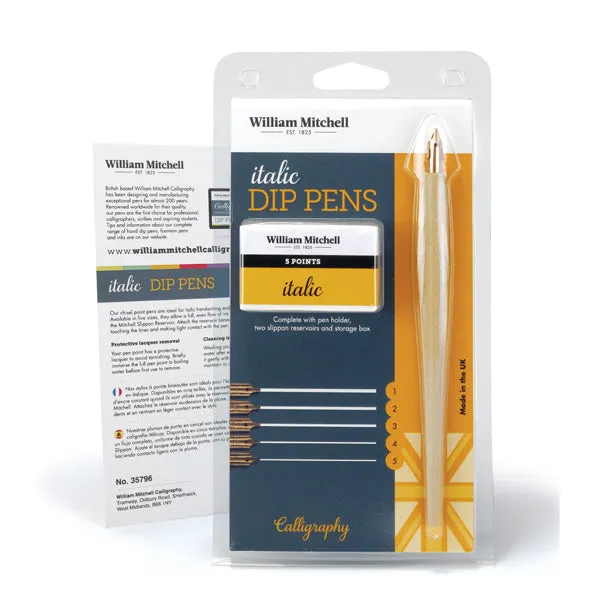 William Mitchell Calligraphy William Mitchell - Italic Assorted Pens No.5