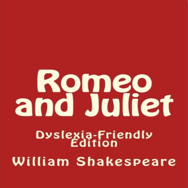 Firestone Books Romeo And Juliet: Dyslexia-Friendly Edition