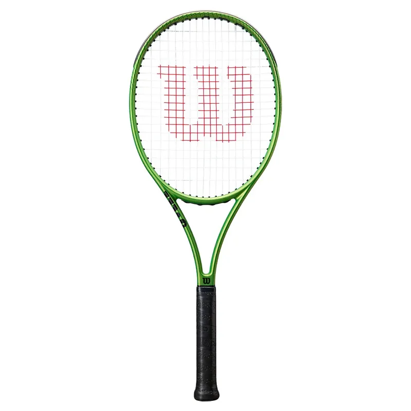 Wilson Blade Feel 100 Tennis Racket Green 3
