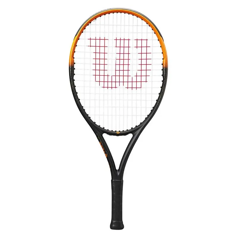 Wilson Burn Spin 24 Junior Tennis Racket Black / Orange / One Size