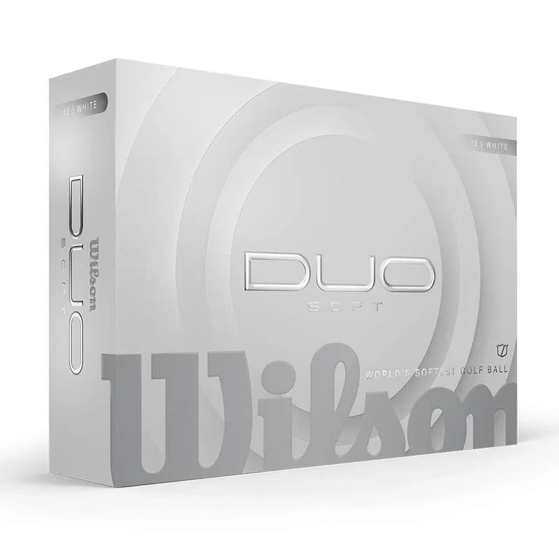 Wilson Duo Soft Golf Balls - White