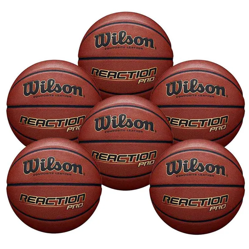 Wilson Reaction 6 Ball Pack / Size 7 / Tan