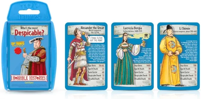 Winning Moves Horrible Histories Card Game