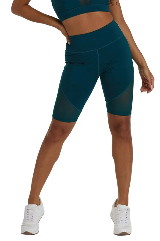 Wolf & Whistle Women's Teal Panel 'Shorts' Size: 8 Teal 8