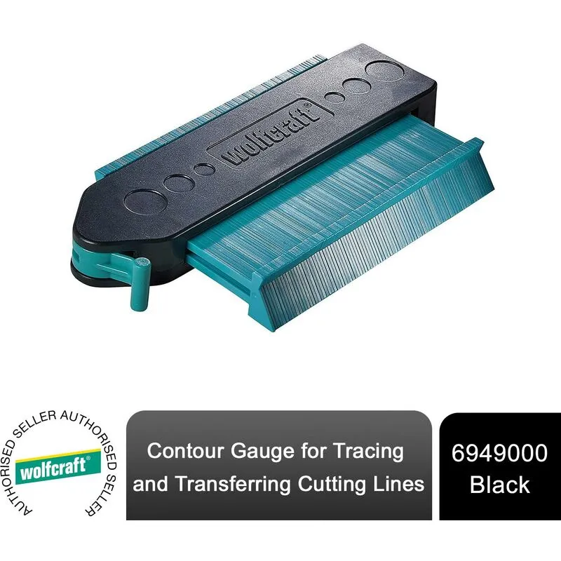 Wolfcraft 6949000 Profile Gauge Easy Contour Transfer Robust Plastic