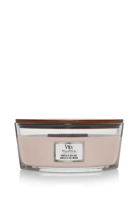 Debenhams Women's Vanilla & Sea Salt Ellipse Candle in Pink Pink female