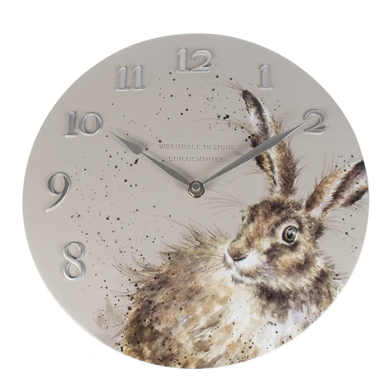 Wrendale Designs by Hannah Dale Wall Clock - Hare