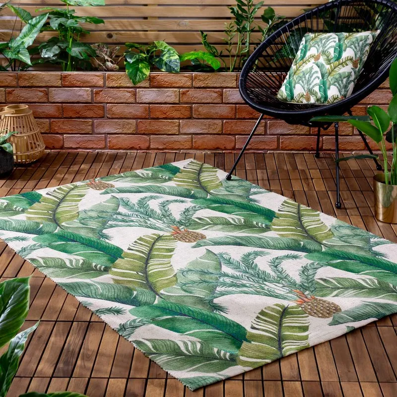 Wylder Maui Outdoor/Indoor Washable Rug Size: 120 cm x 170 cm Multicolor