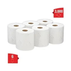Wypall L10 Wiper Roll Control Centrefeed White (Pack of 6) 7406