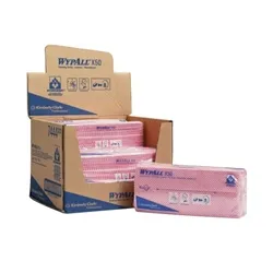 Wypall X50 Cleaning Cloths Red (Pack of 50) 7444
