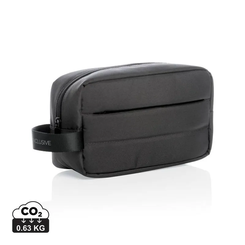 XD Xclusive Unisex Impact Aware Rpet Toiletry Bag in Black Black One Size female