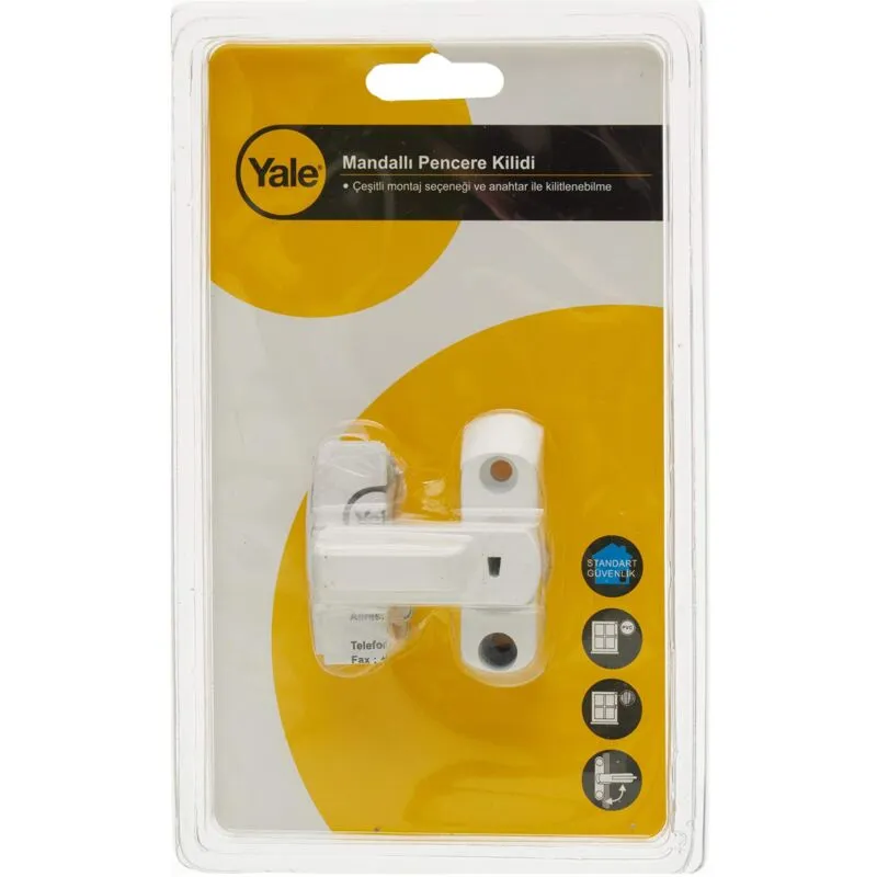 Yale Locks 8K103 PVCu Window Stop White