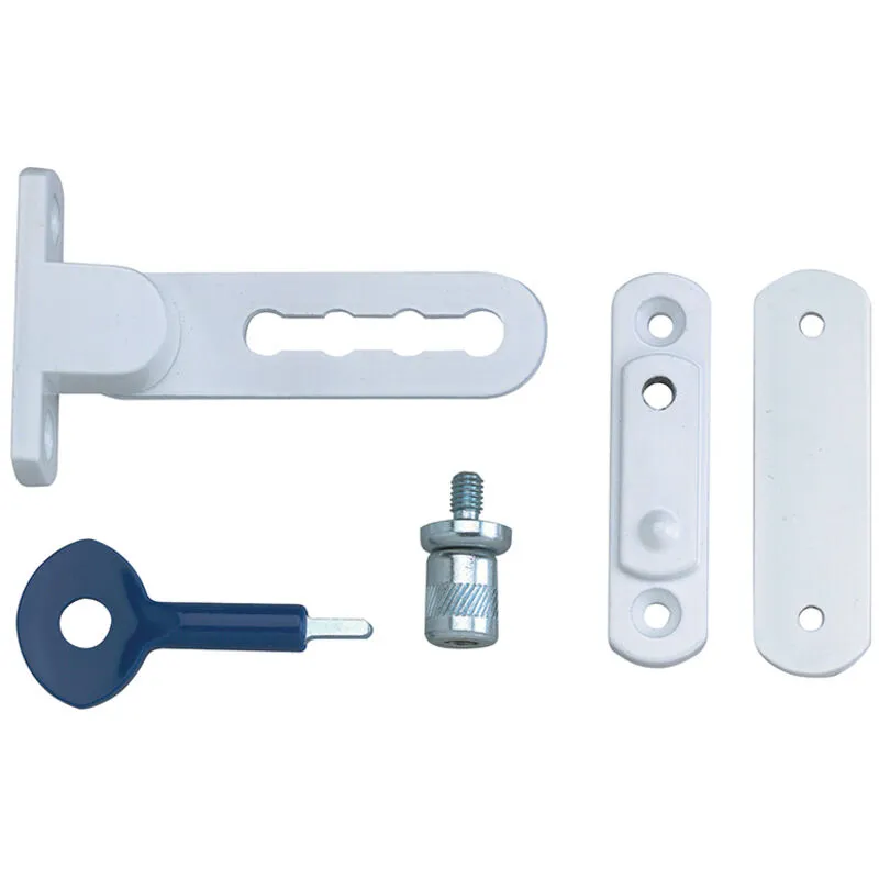Yale - Locks P117 Ventilation Window Lock White Finish Pack of 1 YALP117WE