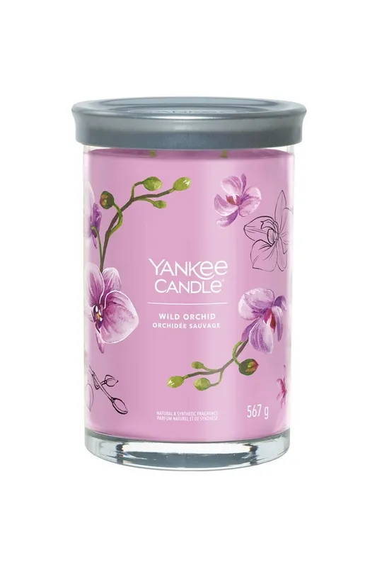 Yankee Candle Women's Signature Large Tumbler Wild Orchid in Pink Pink