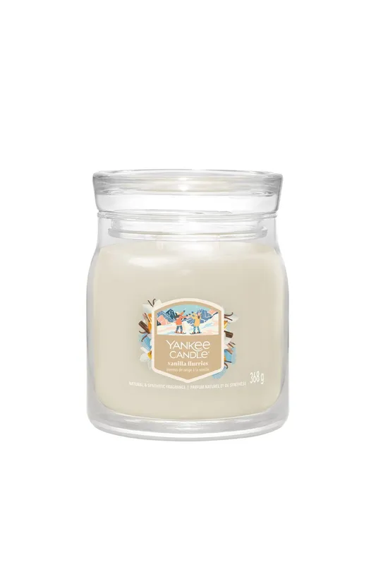 Yankee Candle Women's Signature Medium Jar Vanilla Flurries Multicolor