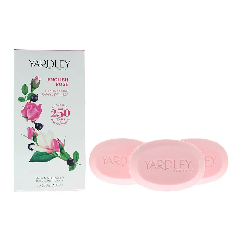 Yardley London Soap English Rose and Lavender 300g - Pack of 3