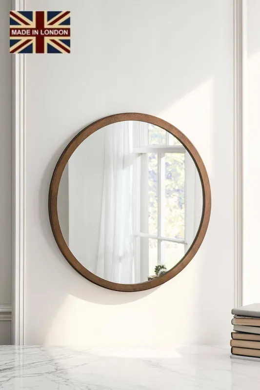 Yearn Mirrors Unisex Round wall mirror Bronze 70cm Bronze female